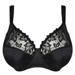 Deauville UW Full Cup Bra Black I-K cups