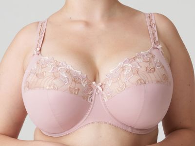 PrimaDonna Deauville UW Full Cup Bra Vintage Pink I-K cups Underwired, non-padded full cup bra. 70-100, I-K 01618-15-VIP