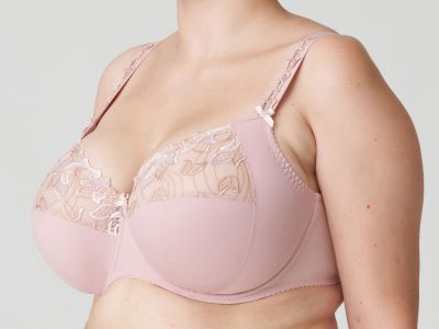 PrimaDonna Deauville UW Full Cup Bra Vintage Pink I-K cups Underwired, non-padded full cup bra. 70-100, I-K 01618-15-VIP