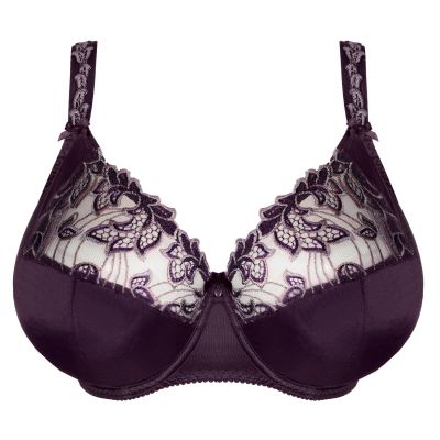 PrimaDonna Deauville UW Full Cup Bra Amethyst Gem Underwired, non-padded full cup bra. 65-110, D-K 01618-10/11/15-AMG