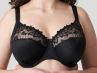 PrimaDonna Deauville UW Full Cup Bra Black I-K cups-thumb Underwired, non-padded full cup bra 70-100, I-K 01618-15-ZWA