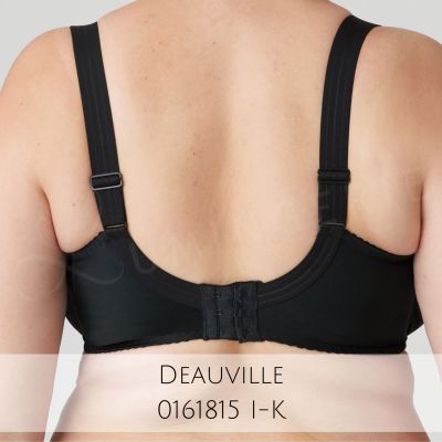 PrimaDonna Deauville UW Full Cup Bra Black Underwired, non-padded full cup bra 65-105, D-K 01618-10/11/15-ZWA