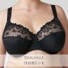 PrimaDonna Deauville UW Full Cup Bra Black-thumb Underwired, non-padded full cup bra 65-105, D-K 01618-10/11/15-ZWA