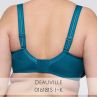 PrimaDonna Deauville UW Full Cup Bra - Peacock-thumb Underwired, non-padded full cup bra. 65-110, D-K 01618-10/11/15-PEA