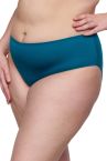PrimaDonna Deauville Plain Full Briefs - Peacock-thumb Full Brief without lace or decorations to match your Deauville bra. S/38 - 5XL/52 0561819-PEA