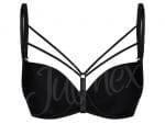 Decollete TWIN PLUS Decorative Straps Black