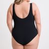 Curvy Kate Deep Dive Non Wired Swimsuit Black-thumb Non-wired, dual sized swimsuit. 65-90 E/F - O/P CS-028606-BLK