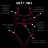 Curvy Kate Deep Dive Non Wired Swimsuit Black-thumb Non-wired, dual sized swimsuit. 65-90 E/F - O/P CS-028606-BLK