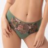 Gorsenia Delaila Briefs Green Floral-thumb Midi briefs with medium high waist. L/40 - 4XL/48 K940-ZIE