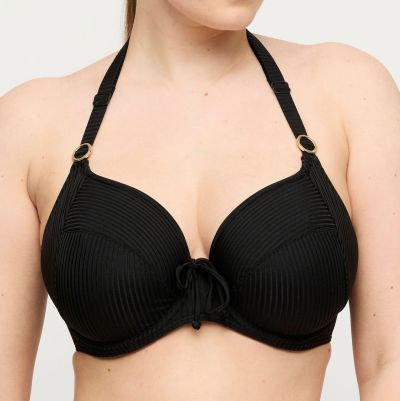 PrimaDonna Delray UW Full Cup Bikini Top Black  70-95, D-H 4013610-ZWA
