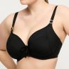 PrimaDonna Delray UW Full Cup Bikini Top Black-thumb  70-95, D-H 4013610-ZWA