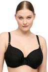 PrimaDonna Delray UW Full Cup Bikini Top Black-thumb  70-95, D-H 4013610-ZWA