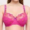 PrimaDonna Devdaha UW Full Cup Bra - Very Berry-thumb Underwired, non-padded full cup embroidered bra. 70-105, D-I 0163440-VEB