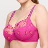 PrimaDonna Devdaha UW Full Cup Bra - Very Berry-thumb Underwired, non-padded full cup embroidered bra. 70-105, D-I 0163440-VEB
