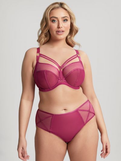 Sculptresse by Panache Dionne Full Cup Bra Orchid Underwired non-padded full cup bra 75-105, DD-K 9695-ORC