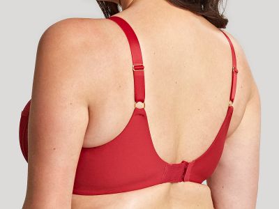 Sculptresse by Panache Dionne Full Cup Bra Fiery Red Underwired non-padded full cup bra 75-105, DD-K 9695-FID