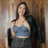 Parfait Lingerie Dolly Longline Strapless Bustier Dark Blue Denim-thumb Underwired, fully boned longline strapless bustier bra. M-2XL, S+-3XL+ (D-L cups) P50118-DBD
