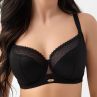 Gorsenia Dotti UW Half Padded Bra - Black-thumb Underwired, half-padded bra. 65-105, D-K G021-CZA