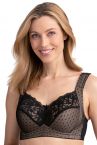 Miss Mary Dotty Bra Black-thumb Non-wired full cup bra. 75-105 D-G MM-2606-BLK