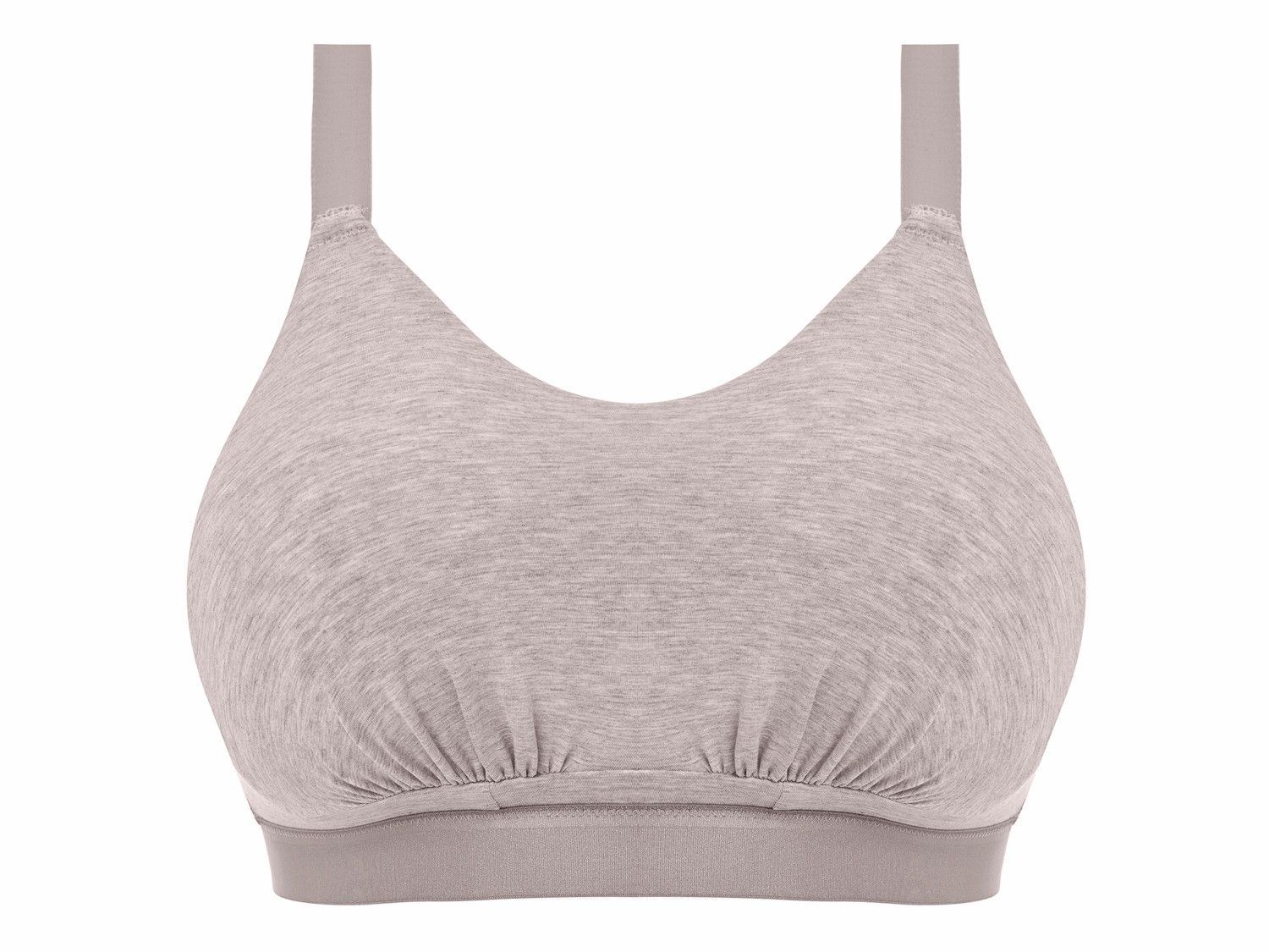 Lyra Steel Grey Non-Padded Sports Bra #531