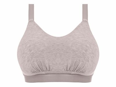 Elomi Downtime Non-Wired Bralette Grey Marl Non-wired, non-padded soft bralette. 70-100, G/H - M/N EL301417-GYL