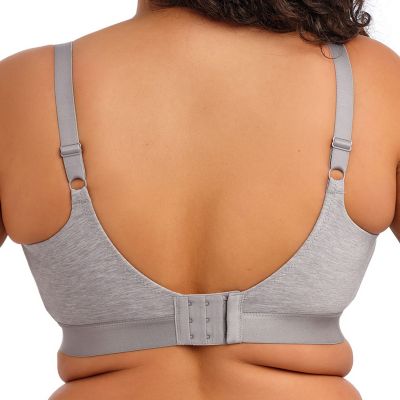 Elomi Downtime Non-Wired Bralette - Grey Marl Non-wired, non-padded soft bralette. 70-100, G/H - M/N EL301417-GYL