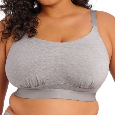 Elomi Downtime Non-Wired Bralette - Grey Marl Non-wired, non-padded soft bralette. 70-100, G/H - M/N EL301417-GYL