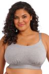 Elomi Downtime Non-Wired Bralette - Grey Marl-thumb Non-wired, non-padded soft bralette. 70-100, G/H - M/N EL301417-GYL