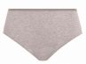 Elomi Downtime Short Grey Marl-thumb Mid-rise hipster short to match your Downtime bralette. M-4XL EL301480-GYL