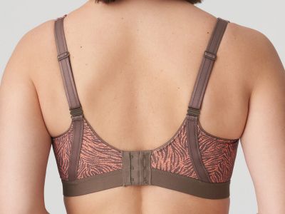 PrimaDonna Dromeas UW Sports Bra Golden Shadow Underwired sports bra with racerback option 70-95, D-H 6000610-GSH