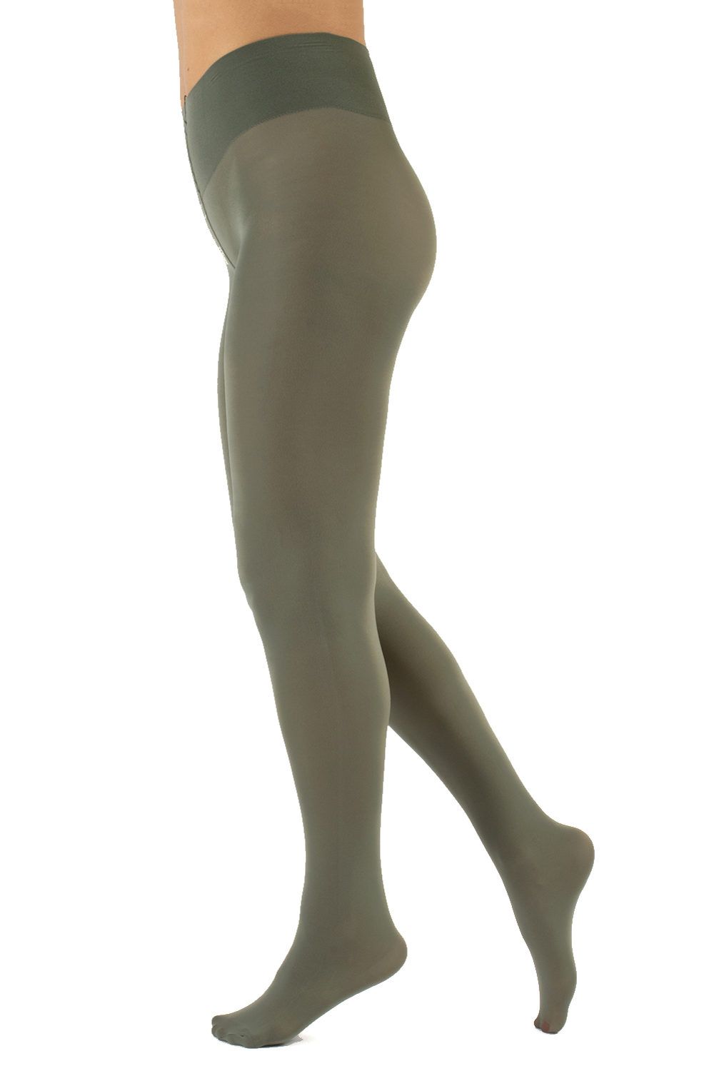 Cette Dublin Eco Pantyhose 70 den Sage Green  Lumingerie bras and  underwear for big busts