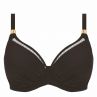 Fantasie East Hampton UW Full Cup Bikini Top - Black-thumb Underwired, non-padded full cup bikini top. 70-100, D-M FS502801-BLK