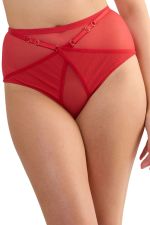 Eddie Crossover HW Briefs - Ruby Red