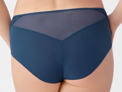 Gorsenia Edith Briefs Cobalt Blue Midi briefs with medium high waist M/38 - 4XL/48 K729