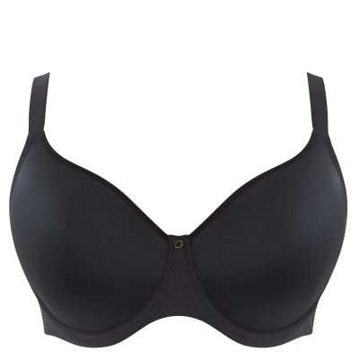 Sculptresse by Panache Elegance UW Moulded Spacer Bra Noir Underwired, moulded spacer bra 75-100, D-L 10401-NOR