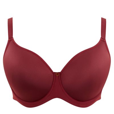 Sculptresse by Panache Elegance UW Moulded Spacer Bra Mineral Red Underwired, moulded spacer bra 75-100, D-HH 10401-MIN
