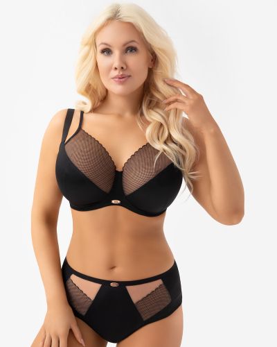 Gorsenia Eleni Briefs - Black  L/40 - 4XL/48 F033