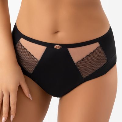Gorsenia Eleni Briefs - Black  L/40 - 4XL/48 F033