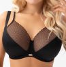 Gorsenia Eleni UW Soft Bra - Black-thumb Underwired, non-padded bra with K659 cut with double shoulder straps. 65-100, D-M G033