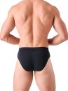 Obviously EliteMan Brief Charcoal dark grey-thumb Brief 90% Lenzing MicroModal, 10% Lycra <br> S-3XL F02-1X