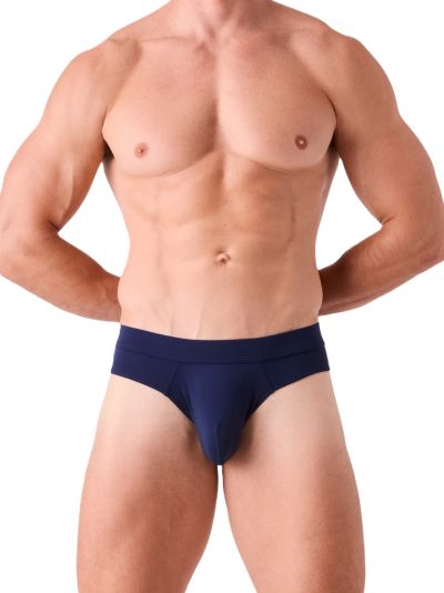 Obviously EliteMan Hipster brief Abyss blue Brief 90% Lenzing MicroModal, 10% Lycra <br> S-XL F04-2C