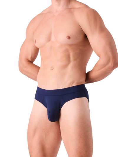 Obviously EliteMan Hipster brief Abyss blue Brief 90% Lenzing MicroModal, 10% Lycra <br> S-XL F04-2C