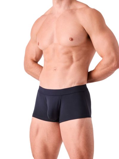 Obviously EliteMan Trunk Charcoal dark grey Trunk 90% Lenzing MicroModal, 10% Lycra <br> S-XL F03-1X