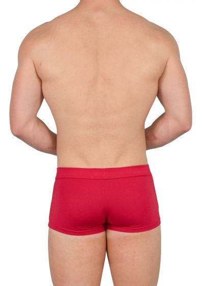 Obviously EliteMan Trunk Red Trunk 90% Lenzing MicroModal, 10% Lycra <br> S-XL F03-1D