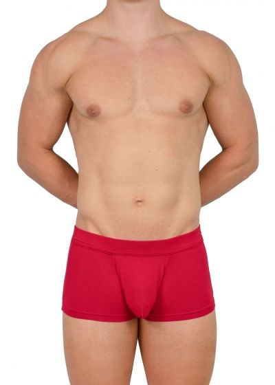 Obviously EliteMan Trunk Red Trunk 90% Lenzing MicroModal, 10% Lycra <br> S-XL F03-1D