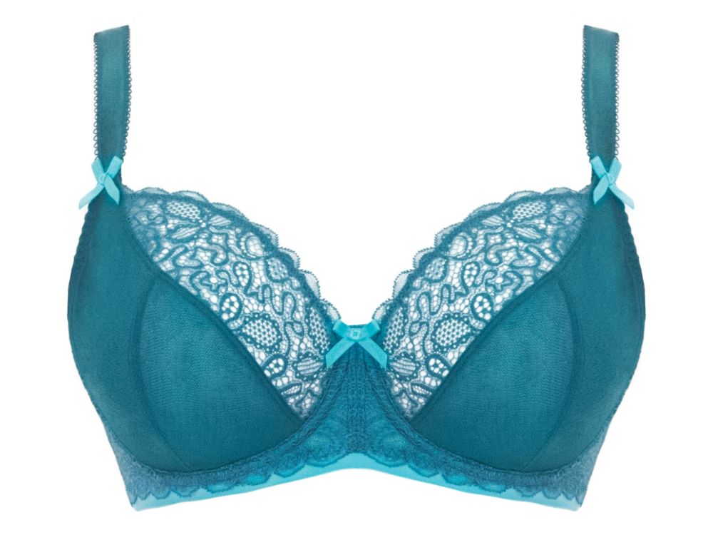 Curvy Kate Ellace Bra Teal Lumingerie bras and underwear for big busts