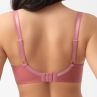 Gorsenia Elora UW Soft Bra - Pink Summer-thumb Underwired, non-padded bra mesh bra with floral embroidery. 65-95, D-M G028