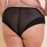 Curvy Kate Enchant High Waist Brief Black Pleather-thumb High waist briefs. S/34-36 - 2XL/50 CK-097208-BLK