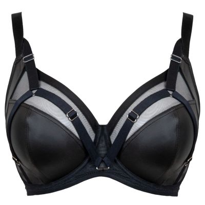 Curvy Kate Enclose Full Cup Bra Black Underwired, non-padded full cup bra with adjustable over cup strapping. 65-105, E-O CK-063-102-BLK