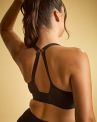 Panache Sport Endurance UW Non-Padded Sports Bra Black-thumb Underwired, non-padded sports bra with racer back option. 60-90, D-M 5022-BLK